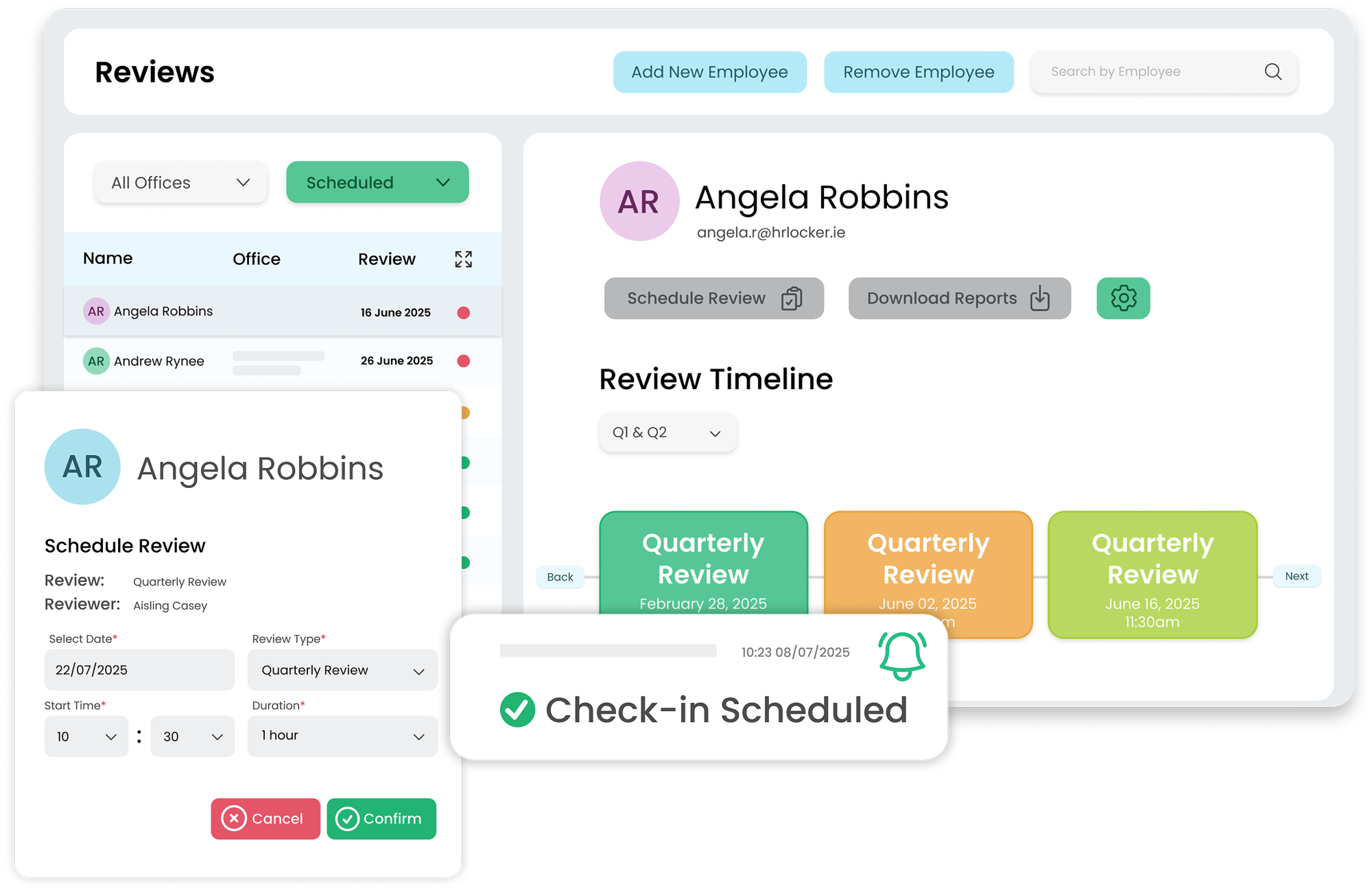 Build trust, track progress