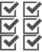 tick boxes image for FAQ section of blog post about hr software