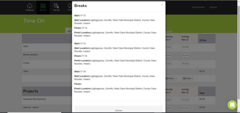 breaks