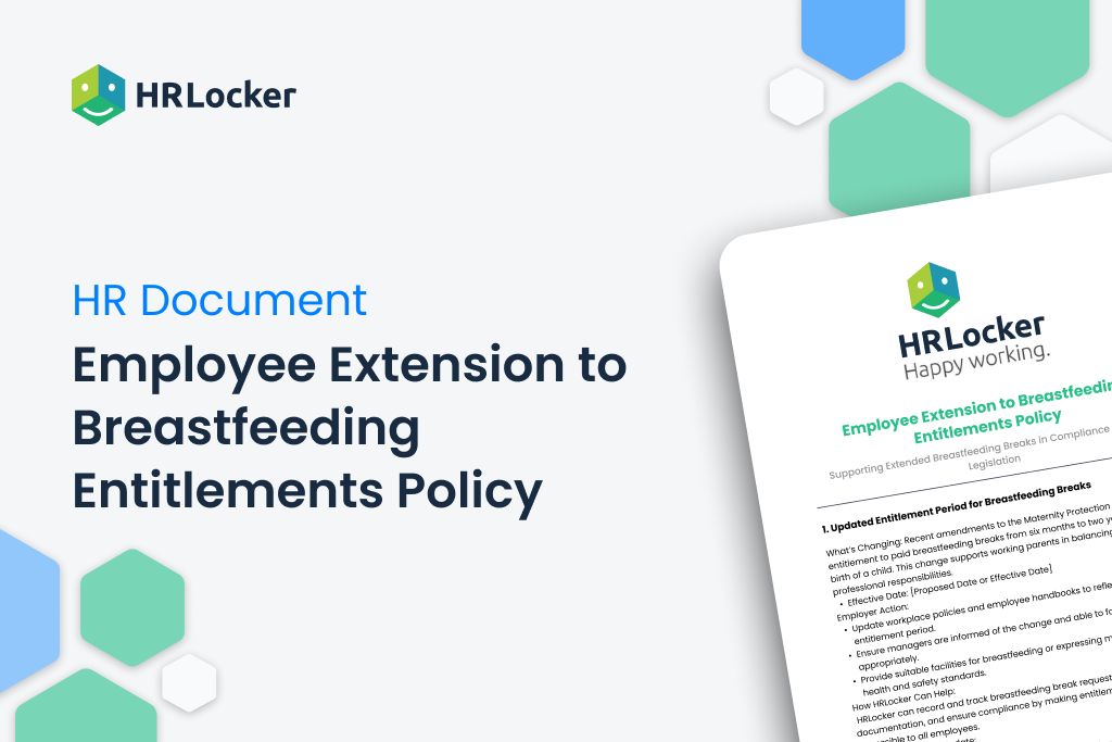 FREE Breastfeeding Entitlements Policy Template - HRLocker