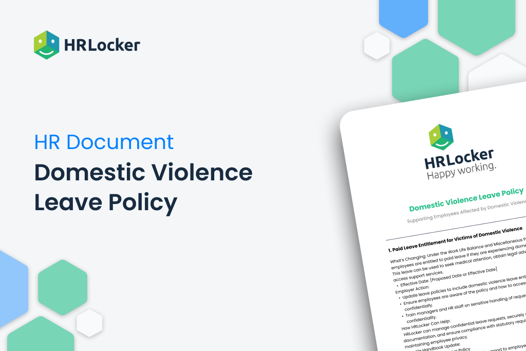 FREE Domestic Violence Leave Policy Template - HRLocker