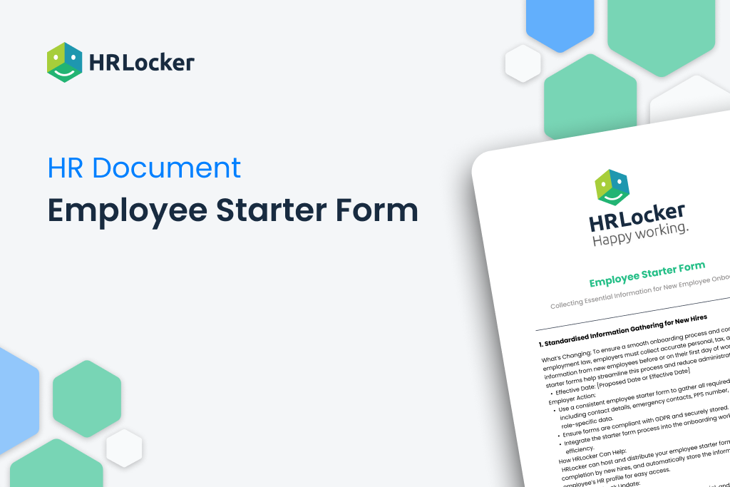 Employee Starter Form Template