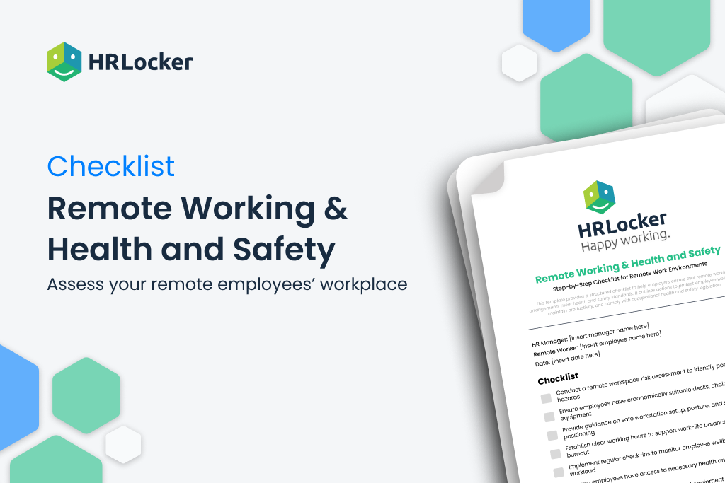 Remote Working - Health and Safety Checklist - HRLocker