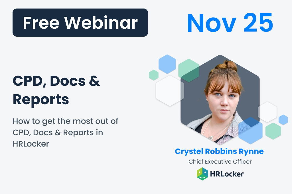 How to get the most out of CPD, Docs & Reports in HRLocker