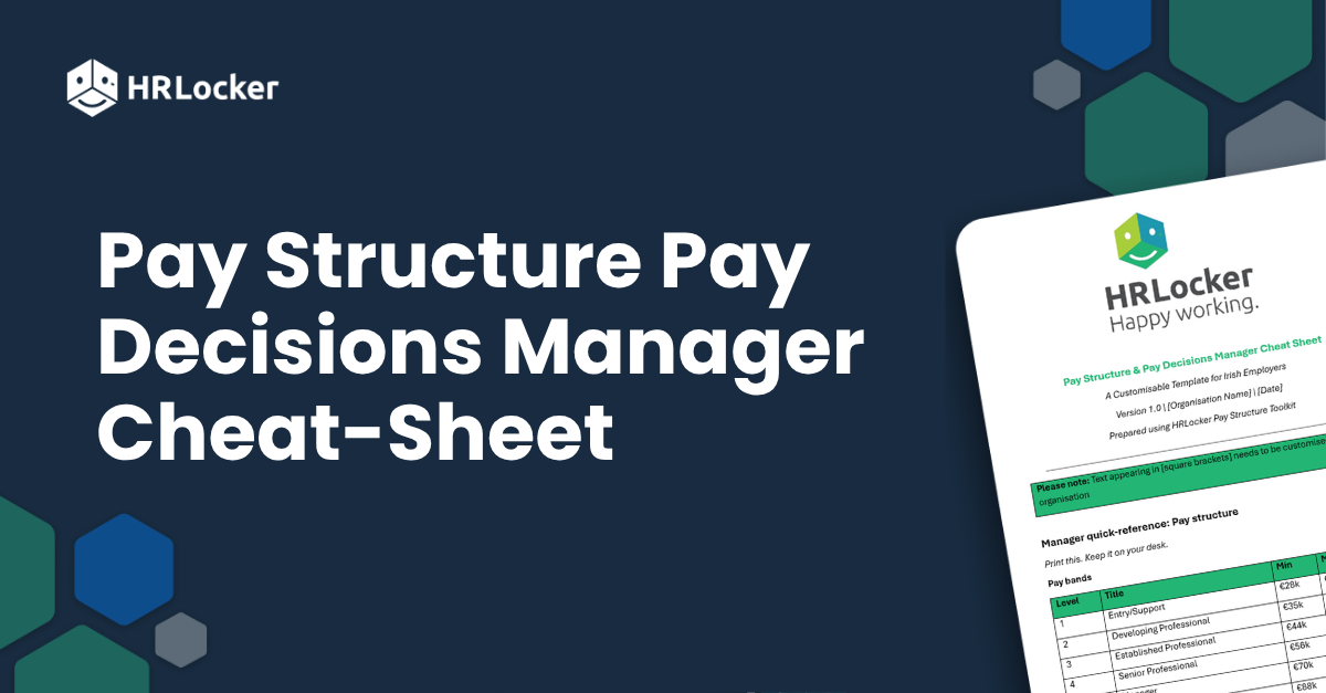 Pay Structure Pay Decisions Manager Cheat Sheet Thumbnail