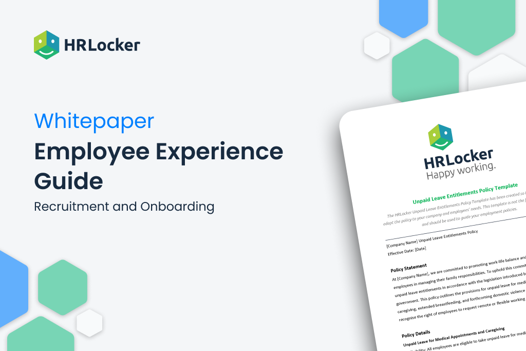 Recruitment and Onboarding - Employee Experience Whitepaper - HRLocker