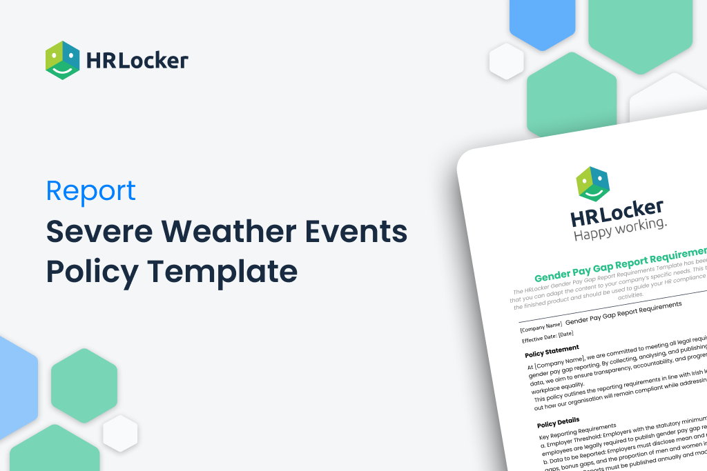 Severe Weather Events Policy