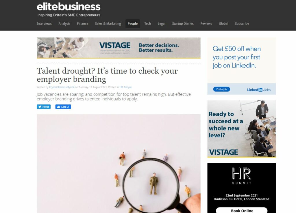 Talent drought? It’s time to check your employer branding