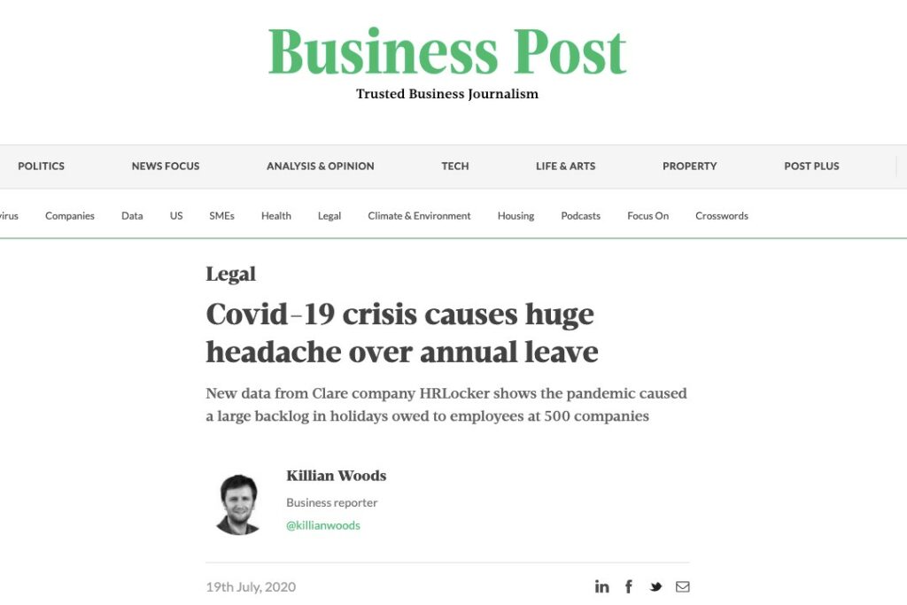 Covid-19 crisis causes huge annual leave headache