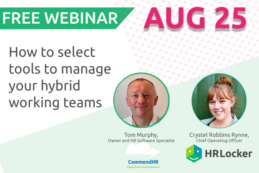 How to select tools to manage your hybrid working teams Webinar ad