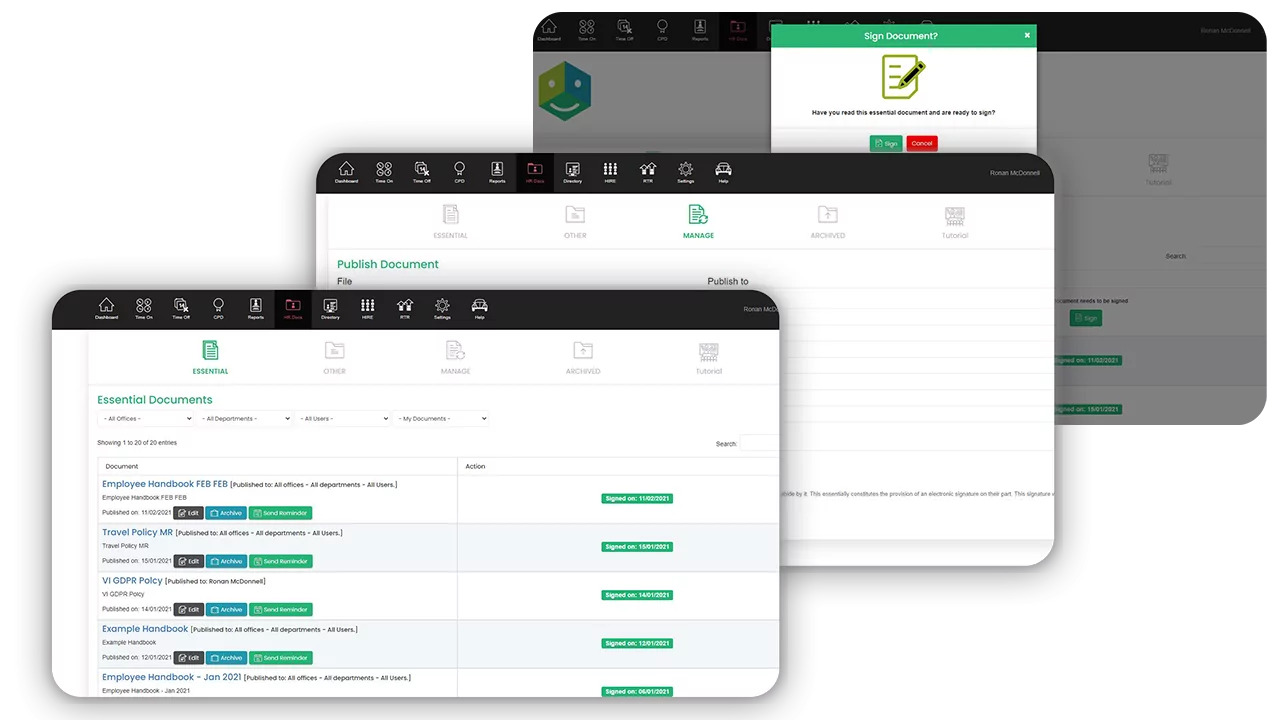 HRLocker digital signatures