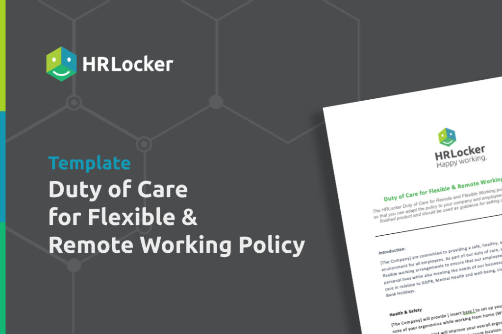 Duty of Care for Flexible and Remote Working Policy Template