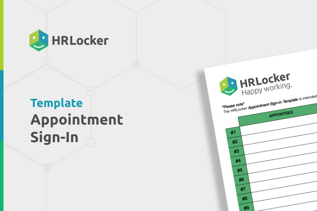 Appointment Sign-In Template