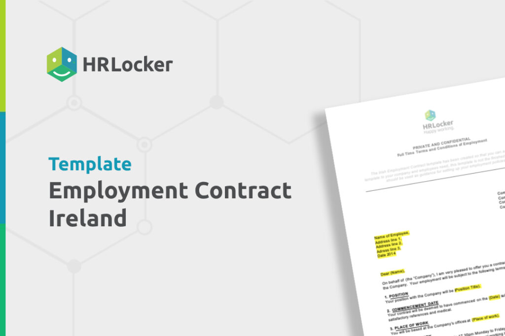 Employment Contract Template (Ireland)