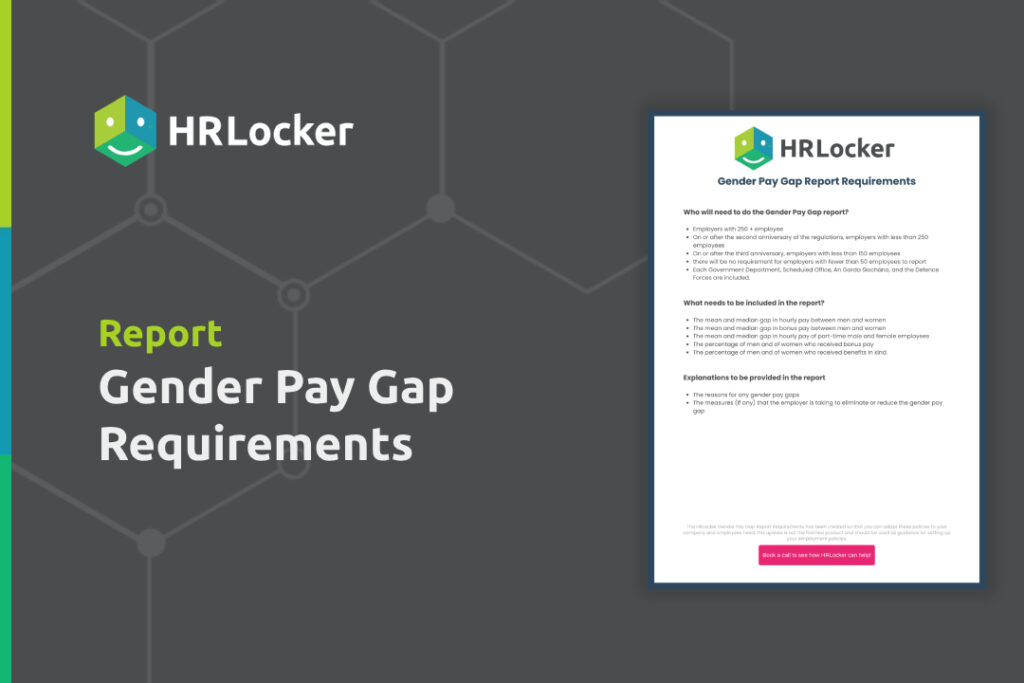 Gender Pay Gap Report Requirements