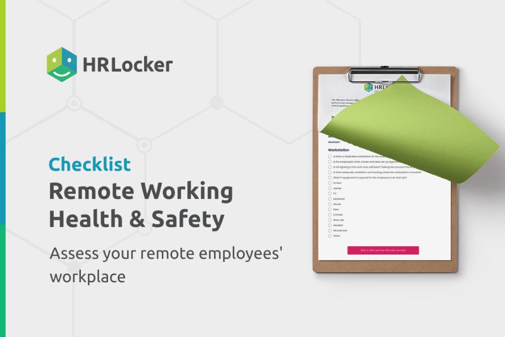 Remote Working – Health and Safety Checklist