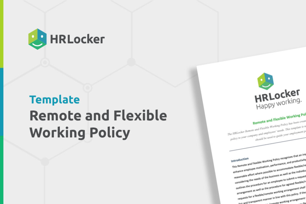 Remote and Flexible Working Policy Template