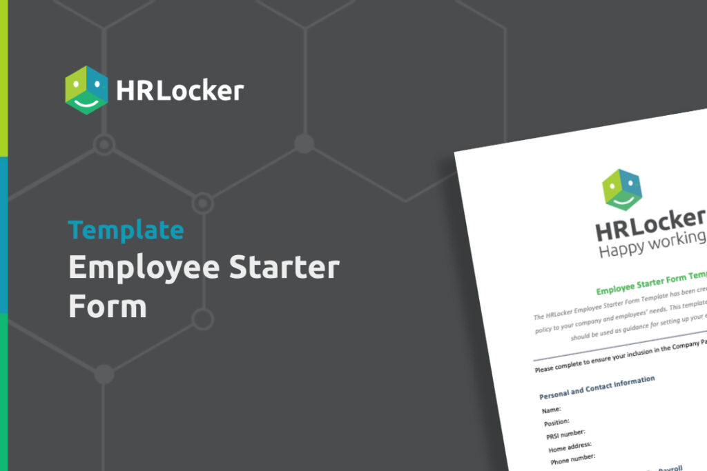 Employee Starter Form Template