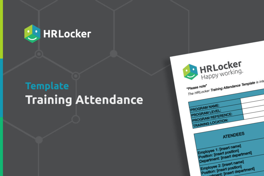 Training Attendance Template