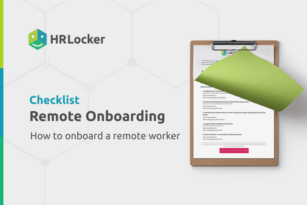 Remote Onboarding Checklist