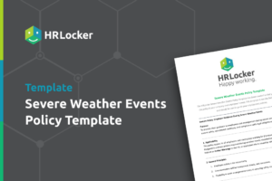 Severe Weather Events Policy Template